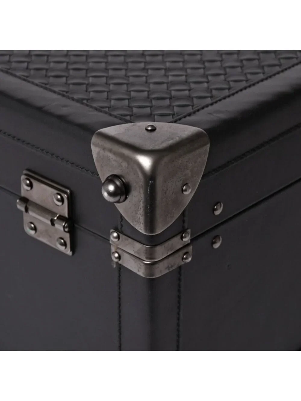 Bottega Veneta Hard Trunk Bag Black